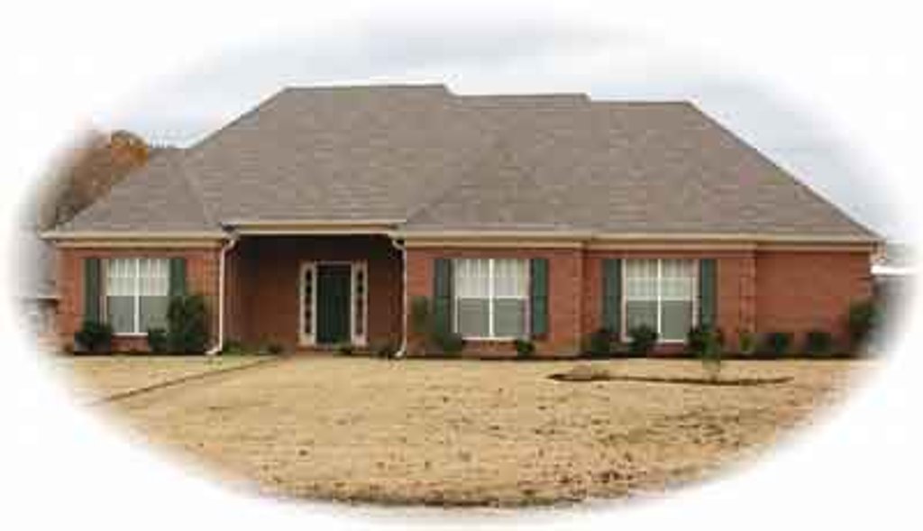 Exterior - Front Elevation 2 for Traditional House Plan #81-912 - 3 bed, 2 bath