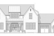European Style House Plan - 4 Beds 3.5 Baths 3360 Sq/Ft Plan #1114-114 Exterior 