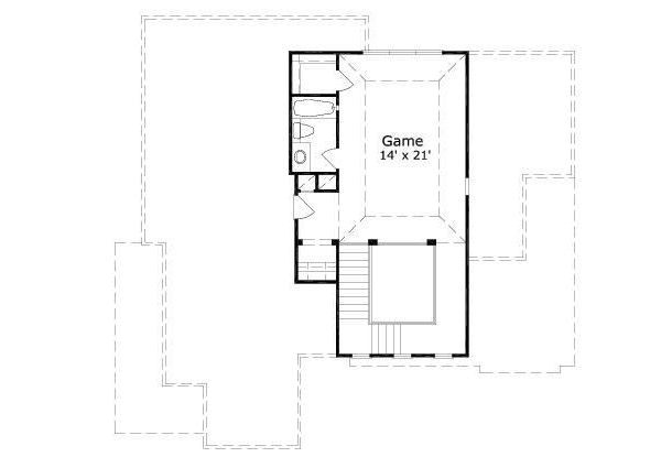 Mediterranean Floor Plan - Other Floor Plan #411-593