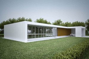 Modern design, elevation