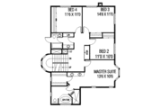 Country Style House Plan - 6 Beds 4 Baths 3484 Sq/Ft Plan #60-128 