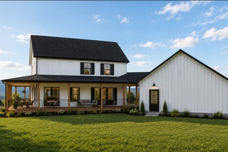 Dream House Plan - Photo 1 for Farmhouse House Plan #1109-35 - 4 bed, 2.5 bath