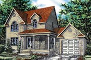 Traditional Style House Plan - 3 Beds 1.5 Baths 1376 Sq/Ft Plan #138-211 
