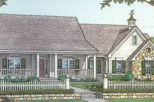 Traditional Exterior - Front Elevation Plan #310-612