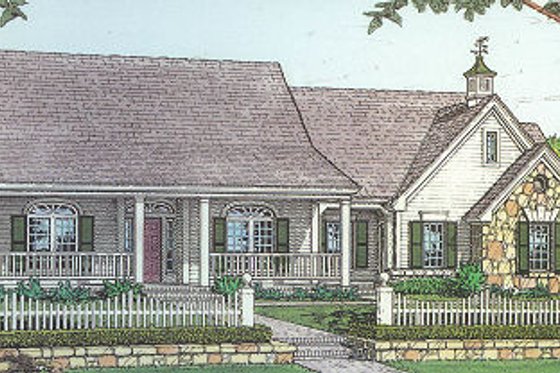 Exterior - Front Elevation for Traditional House Plan #310-612 - 3 bed, 2.5 bath