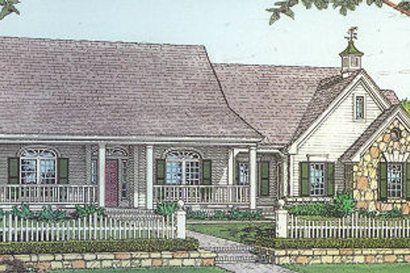 Traditional Style House Plan - 3 Beds 2.5 Baths 2144 Sq/Ft Plan #310-612