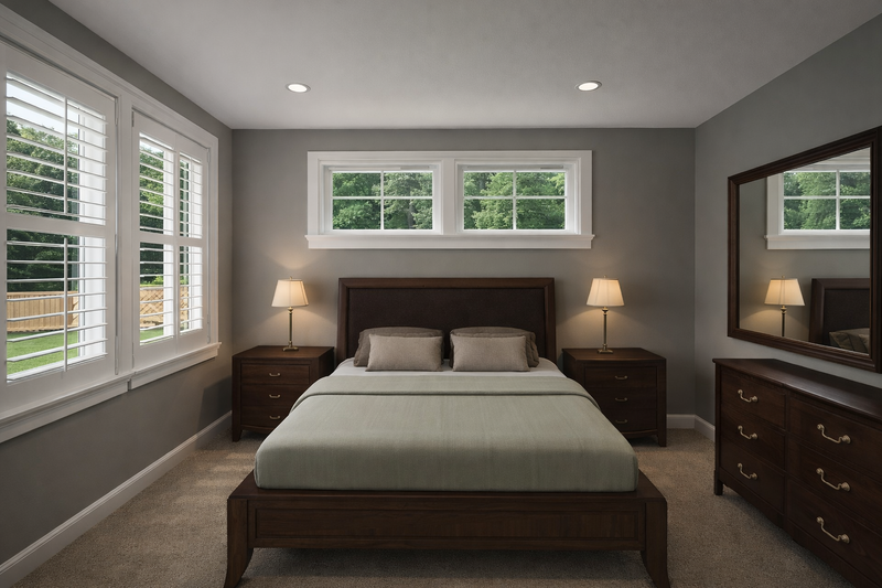 House Blueprint - Interior - Master Bedroom for Ranch House Plan #1060-439 - 3 bed, 2.5 bath