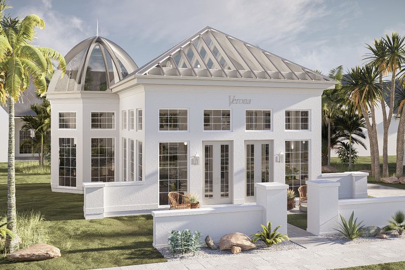 House Blueprint - Exterior - Other Elevation 1 for Beach House Plan #455-759, 0 bath