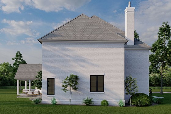 Exterior - Other Elevation for European House Plan #923-312 - 4 bed, 4.5 bath