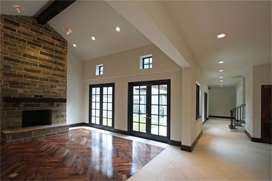 Interior - Family Room for Mediterranean House Plan #449-18 - 3 bed, 4 bath