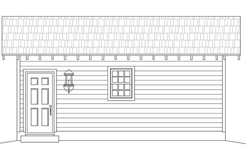 Dream House Plan - Exterior - Other Elevation 1 for Country House Plan #932-155, 0 bath