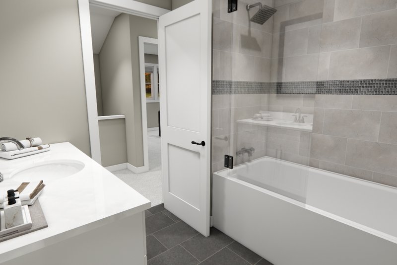 Home Plan - Interior - Bathroom for Farmhouse House Plan #51-1407 - 3 bed, 2.5 bath