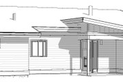 Modern Style House Plan - 2 Beds 2 Baths 1105 Sq/Ft Plan #895-135 