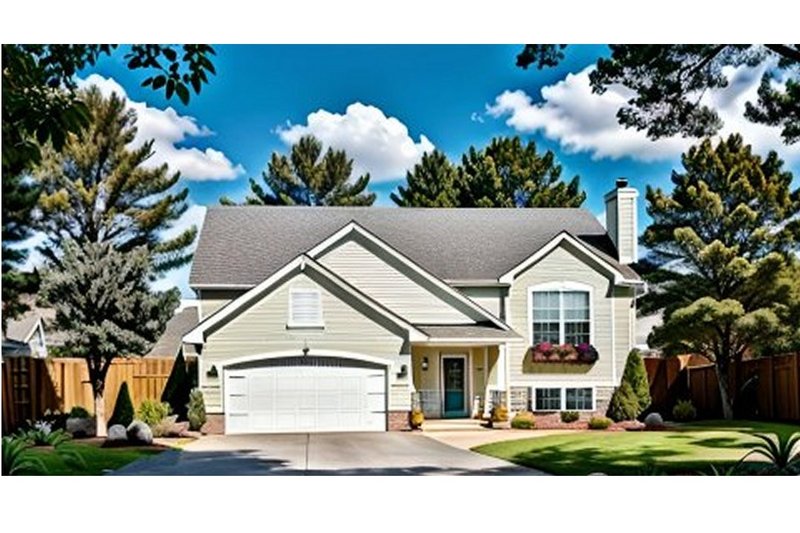 Home Plan - Traditional Exterior - Front Elevation Plan #58-222