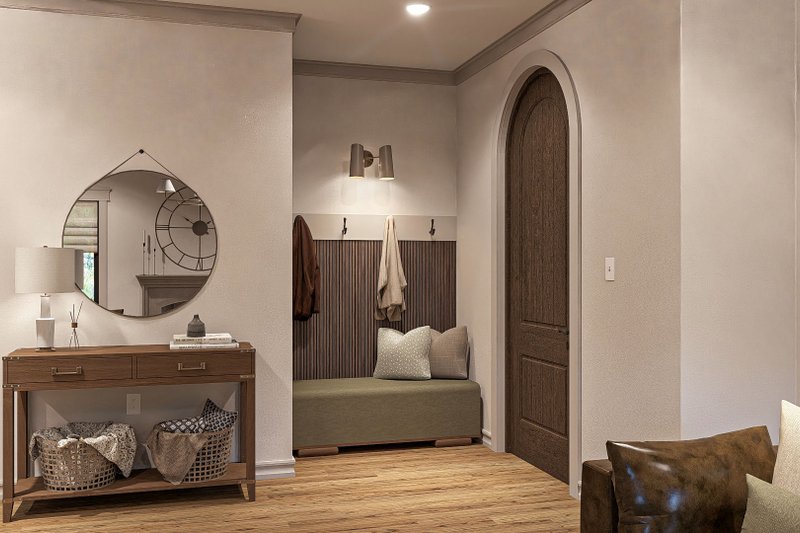 House Design - Interior - Entry for Tudor House Plan #455-368 - 3 bed, 2.5 bath