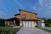 Contemporary Style House Plan - 5 Beds 2.5 Baths 2787 Sq/Ft Plan #112-217 