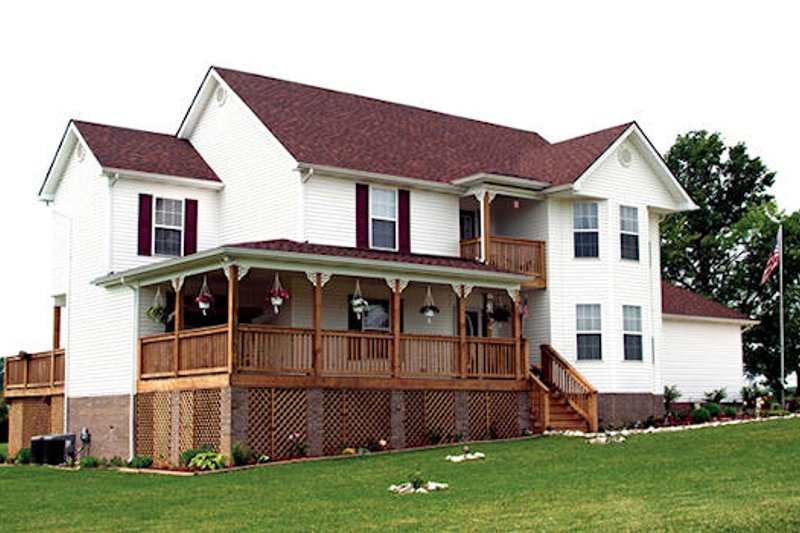 Home Plan - Traditional Exterior - Front Elevation Plan #57-229