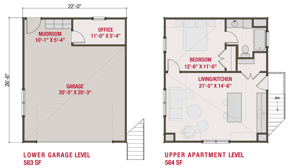 Craftsman Floor Plan - Main Floor Plan #461-100