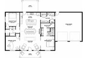 Farmhouse Style House Plan - 3 Beds 2 Baths 1496 Sq/Ft Plan #126-272 