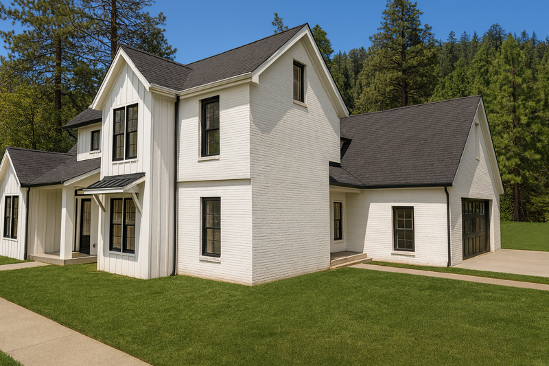 House Blueprint - Photo 12 for Farmhouse House Plan #1109-20 - 4 bed, 3 bath