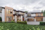 Contemporary Style House Plan - 5 Beds 5.5 Baths 7061 Sq/Ft Plan #1066-167 