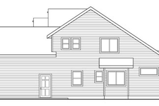 Exterior - Other Elevation 1 for Craftsman House Plan #124-820 - 3 bed, 2.5 bath