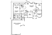 European Style House Plan - 4 Beds 2.5 Baths 3641 Sq/Ft Plan #5-212 