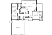 Ranch Style House Plan - 3 Beds 2 Baths 1502 Sq/Ft Plan #60-341 