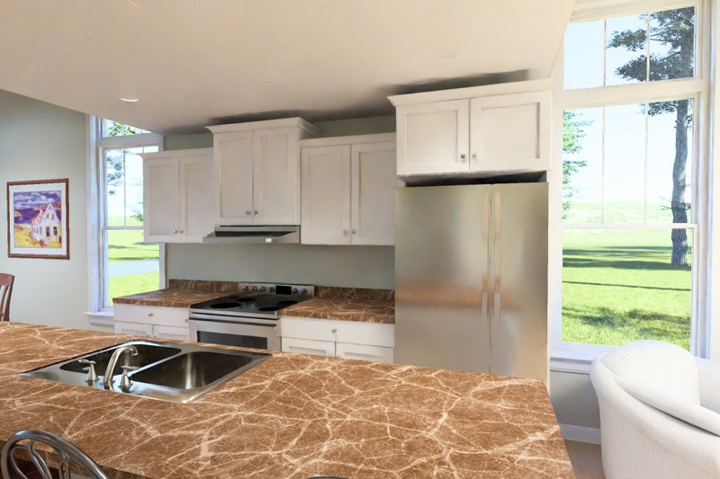 Dream House Plan - Interior - Kitchen 1 for Cottage House Plan #513-2479 - 3 bed, 3 bath
