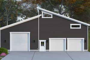 Modern Exterior - Front Elevation Plan #1060-399