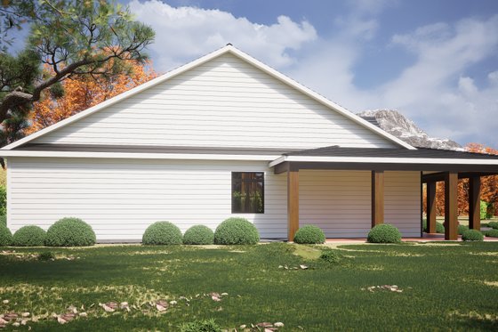 Exterior - Other Elevation for Farmhouse House Plan #1112-15 - 4 bed, 3 bath