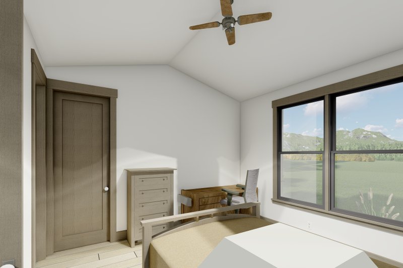 House Design - Interior - Bedroom for Ranch House Plan #1069-34 - 3 bed, 2.5 bath