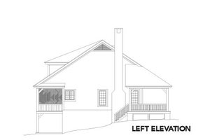 Exterior - Other Elevation for Country House Plan #81-385 - 3 bed, 2.5 bath