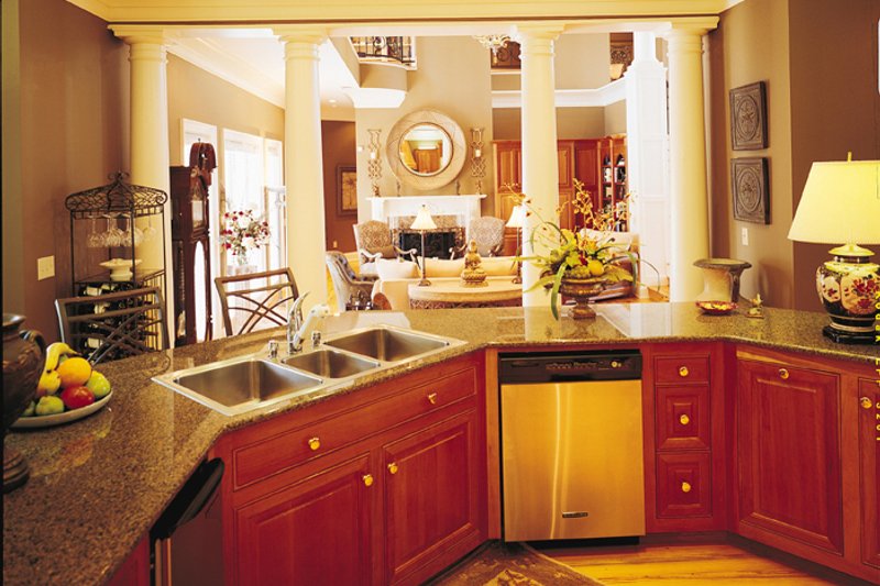 Dream House Plan - Interior - Kitchen 1 for Farmhouse House Plan #45-629 - 4 bed, 7 bath