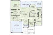 Traditional Style House Plan - 3 Beds 2 Baths 2095 Sq/Ft Plan #17-226 