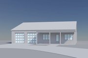 Barndominium Style House Plan - 2 Beds 2 Baths 1260 Sq/Ft Plan #430-403 User 