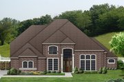 European Style House Plan - 4 Beds 4 Baths 4181 Sq/Ft Plan #84-428 