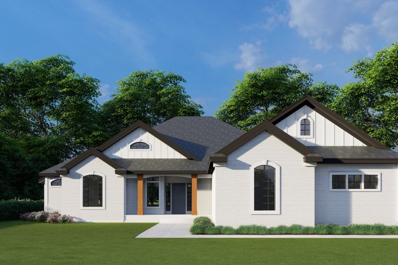 House Plan Design - Traditional Exterior - Front Elevation Plan #112-211