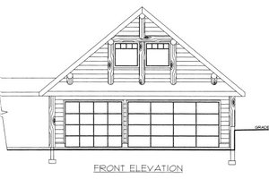 Traditional Exterior - Front Elevation Plan #117-751