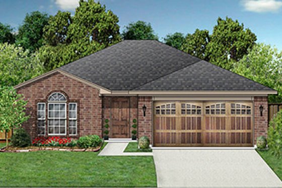 Exterior - Front Elevation for Traditional House Plan #84-297 - 3 bed, 2 bath