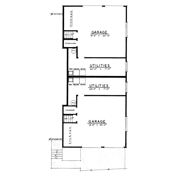 Floor Plan - Lower Floor Plan #303-265