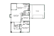 Cottage Style House Plan - 2 Beds 2 Baths 1155 Sq/Ft Plan #49-132 