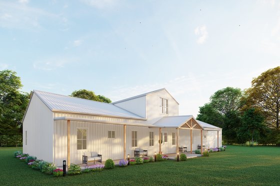 Exterior - Other Elevation for Barndominium House Plan #1107-30 - 3 bed, 3.5 bath