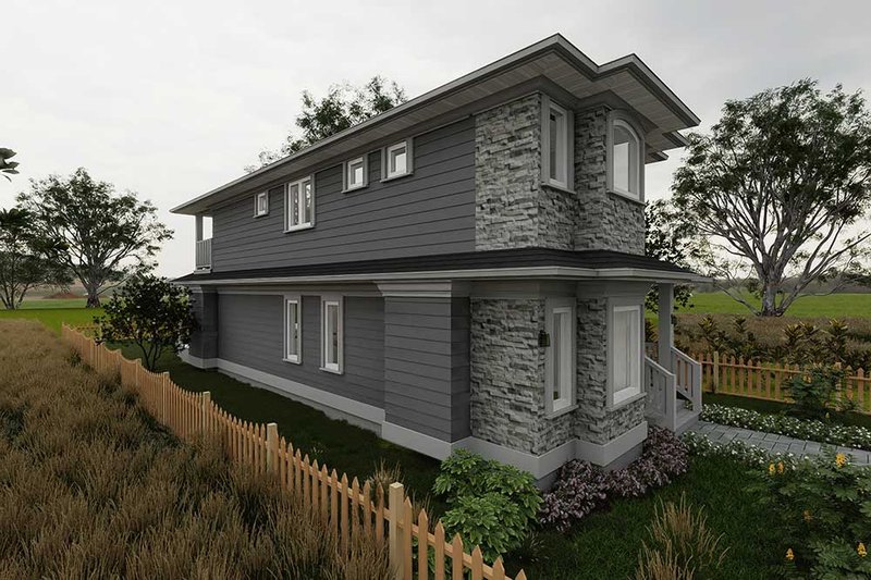 Architectural House Design - Exterior - Other Elevation for Contemporary House Plan #1101-27 - 2 bed, 2.5 bath