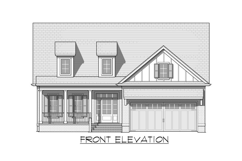 Dream House Plan - Exterior - Front Elevation 3 for Traditional House Plan #1054-98 - 4 bed, 3.5 bath