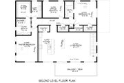 Contemporary Style House Plan - 3 Beds 2.5 Baths 1914 Sq/Ft Plan #932-1368 Floor 