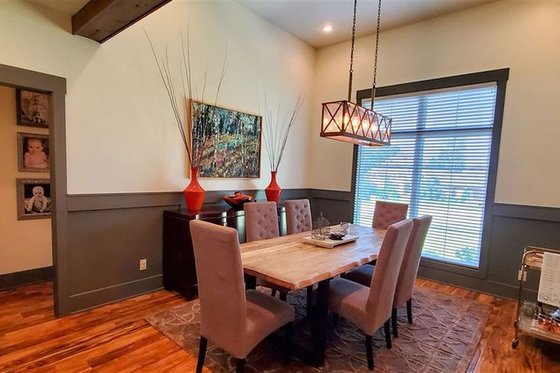 Interior - Dining Room for Craftsman House Plan #17-2372 - 4 bed, 3.5 bath