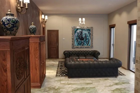 Interior - Family Room 1 for European House Plan #542-9 - 5 bed, 7.5 bath