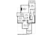 Craftsman Style House Plan - 5 Beds 3.5 Baths 4646 Sq/Ft Plan #70-1433 