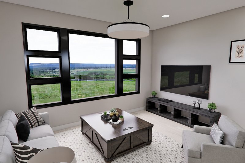 Dream House Plan - Interior - Family Room 3 for Modern House Plan #51-1308 - 2 bed, 2 bath